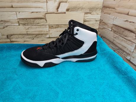 Jordan 44 - pánske čierne kožené tenisky, air jordan,44