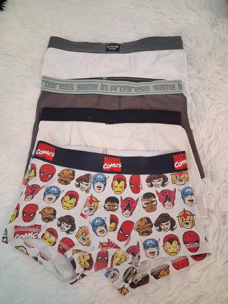 Predám chlapčenské boxerky 4 ks za 2 eura, zara,128