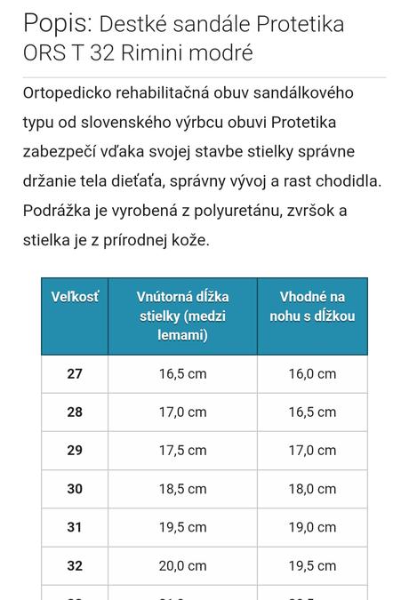Ortopedicke papucky/sandalky, protetika,27