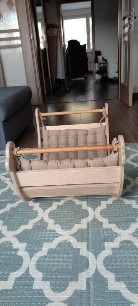 Hojdačka utukutu spectra natural + držiak a vankúš, 