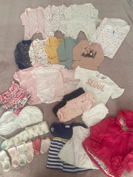 Balik oblečenia 3-6 mesiacov, 68–80