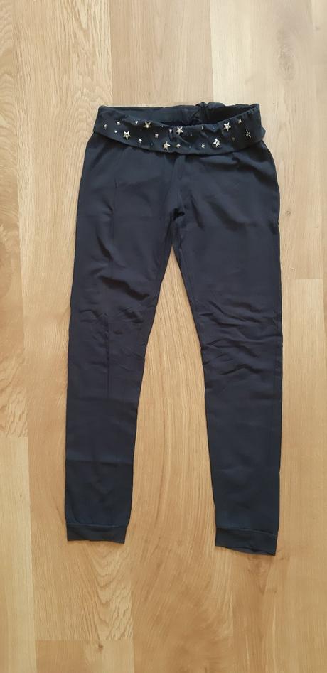 Tmavomodré legíny xs/s, s