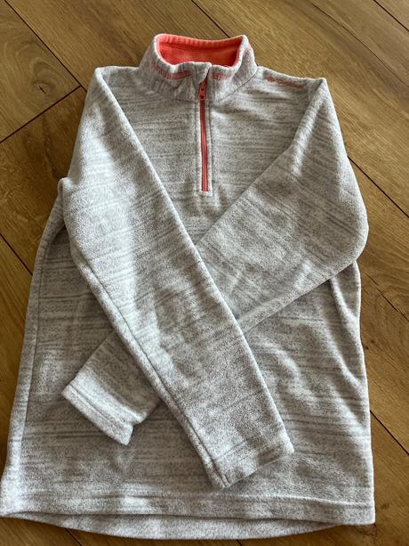 Flisova mikina, decathlon,140