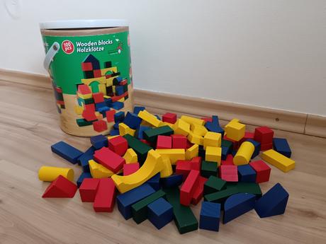 Drevené kocky,