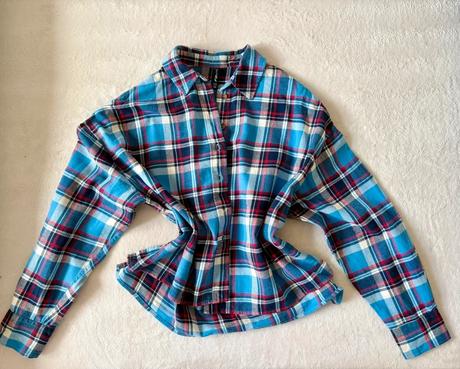Dámska károvaná košeľa, xs