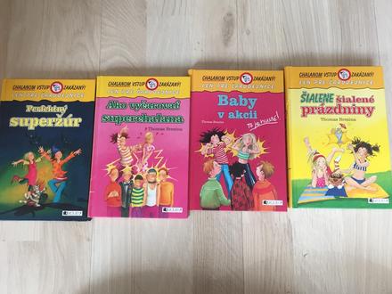 Mam na predaj knihy 4 ks,