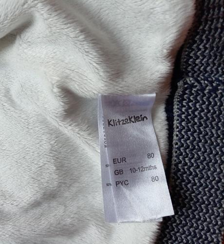 Mikina s kožušinkou v. 80, 80