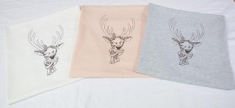 Šatka / tunel na krk dvojvrstvový jeleň, 56 - 152