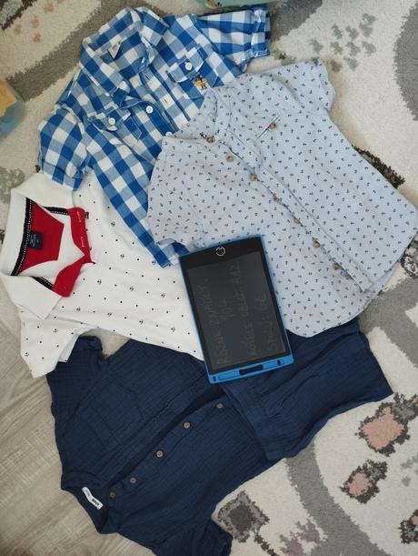 Letné košele, súprava, 98