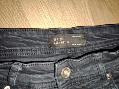 Rifle, riflové nohavice, zara,s