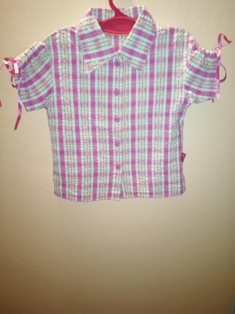 Košeľa s krátkym rukávom, 128