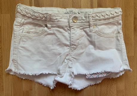 H&m biele rifľové kraťasy, h&m,140