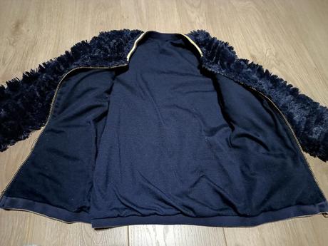 Prechodná bundička z umelej kožušiny, 110