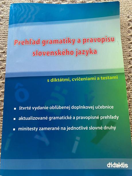Prehľad gramatiky a pravopisu slovenského jazyka,