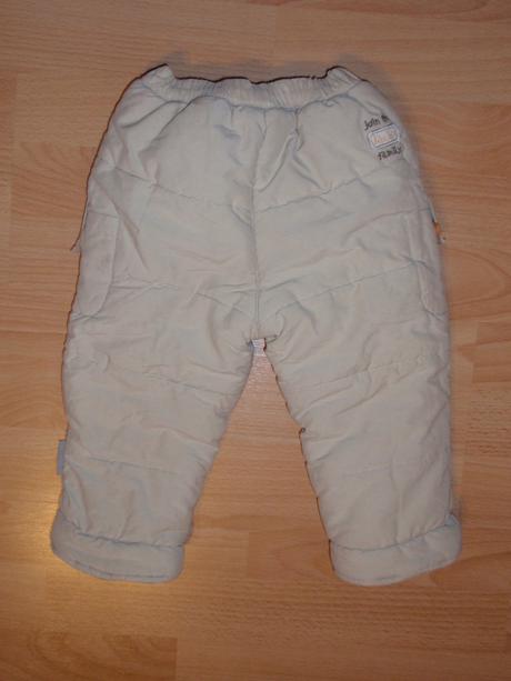 Veľmi teplé nohavice, jacky,80
