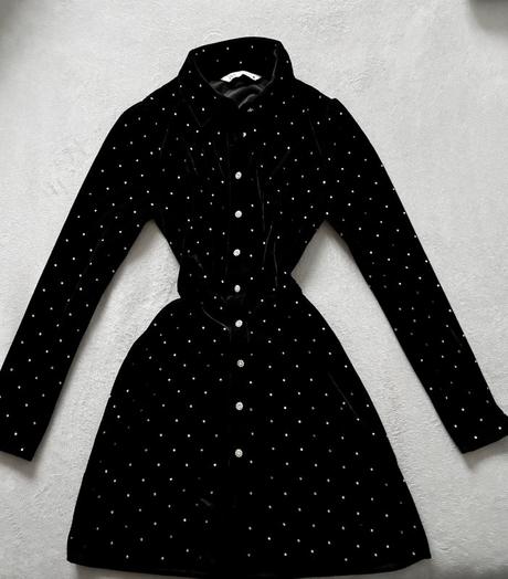 Velúrové šaty zara, zara,xs