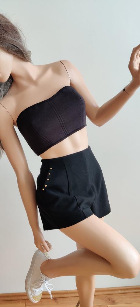 Kraťasy s vysokým pásom m, m