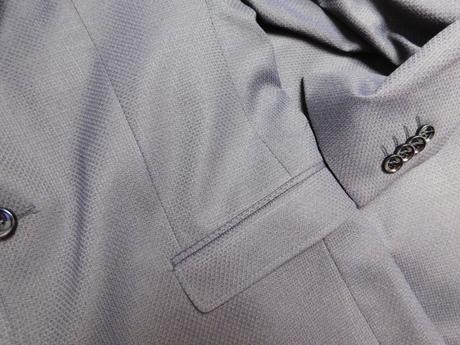 Luxusný pánsky oblek tmavomodrej farby, m