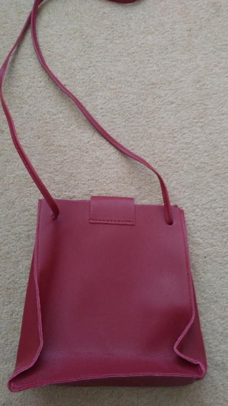 Vínová cross body taška, 