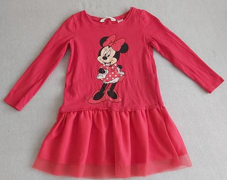 Šaty minnie h&m 98/104, h&m,98