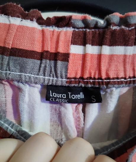 Trištvrťové nohavice laura torelli, s