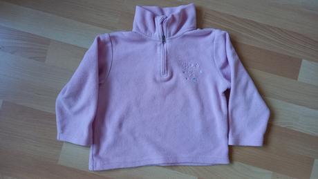 Flicova mikina s zipsom veľ 98/104, lupilu,98