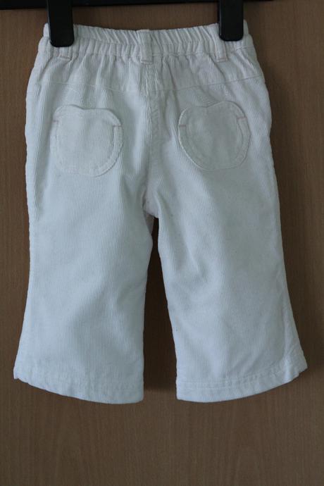 Maslové menčestráky podšité - nenosené, c&a,74