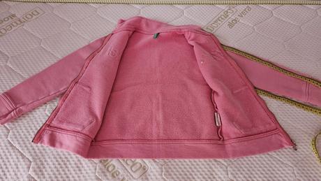 Ružová mikina benetton veľ 122, benetton,122