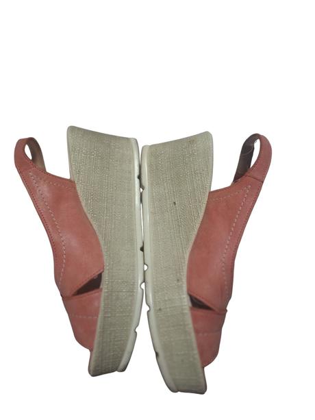 Dámske kožené sandálky na platforme, lasocki,38