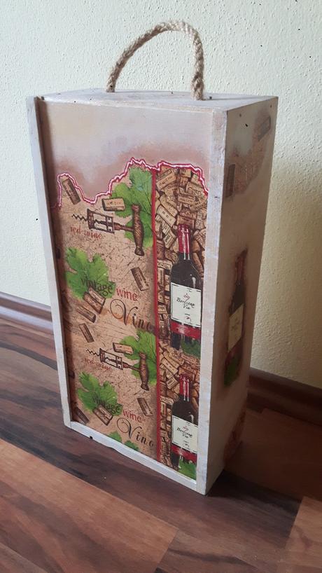 Krabica - box na víno,