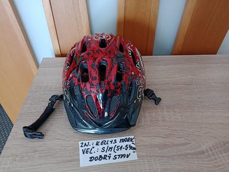 Detská cyklistická prilba zn.kellys mark veľ.s/m, s