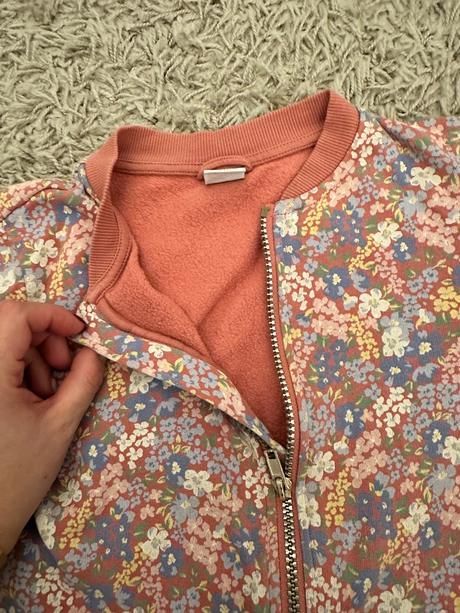 Kvietkovana mikina, lindex,110