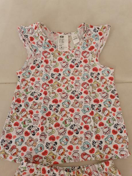 Pyzamko hello kitty, h&m,110