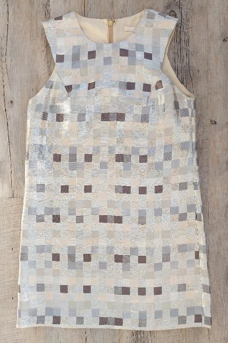 Lesklé spoločenské šaty, h&m,s