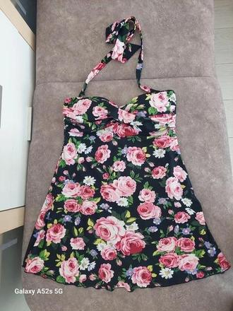 Plavkové šaty zn.beach peacock veľ.xl, xl