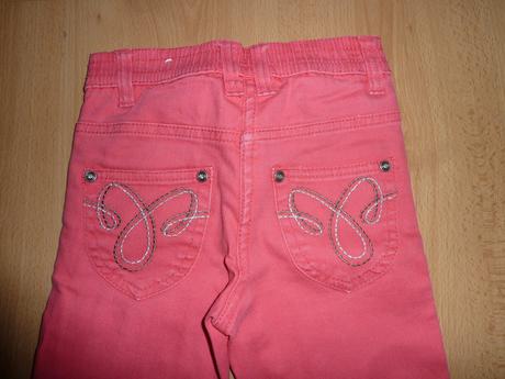 Dievčenské rifle červené okay, 110