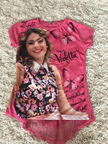 Violetta tričko s krátkym rukavom elegantne, kids club,158