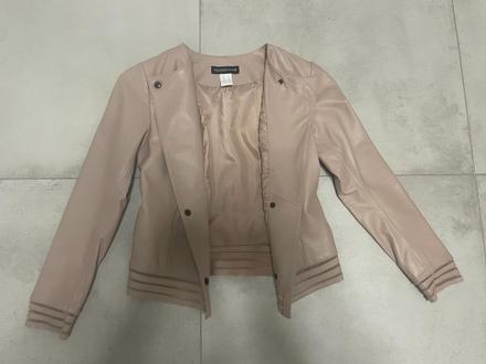 Kožená bunda vel. xs/34 -nová, xs