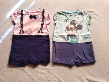 Nové alebo len oprane chlapčenske oblečenia 74-80, 68–80