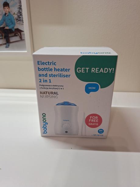Ohrievač fliaš a sterilizátor 2v1, babyono