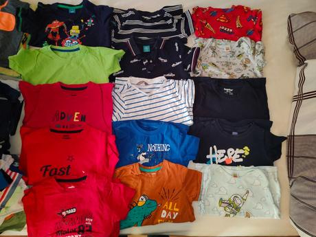 Krátke chlapčenské tričká, 104