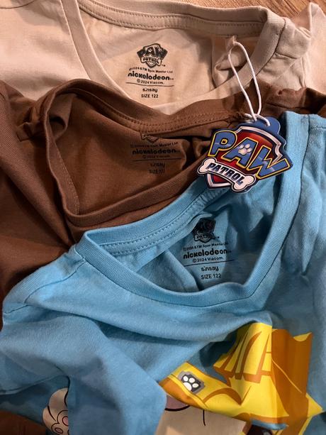 Paw patrol oblečenie, 122–134