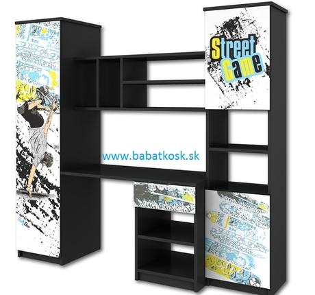 Detská nábytková stena,