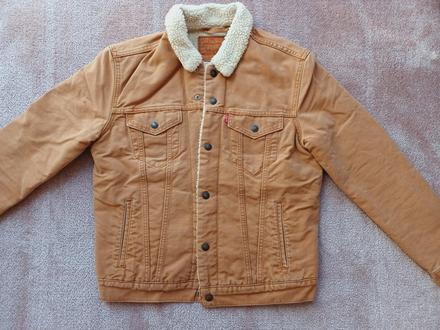 Zateplená riflovka/bombera, levis,m