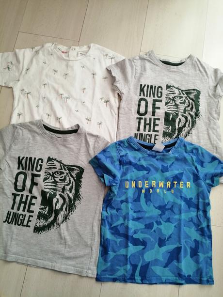 Tričká pre chlapcov 4 ks, vel. 104, 104