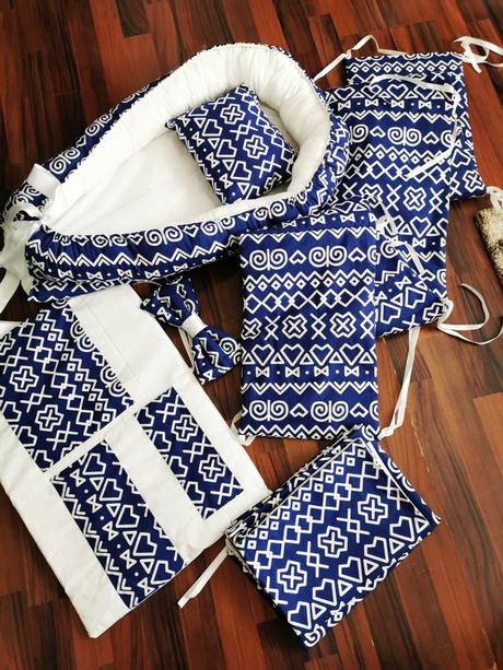 Set do postielky s ľudovým motívom, šírka (cm): 60,dĺžka (cm): 100