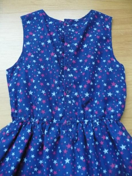 Modré šatičky s hviezdičkami, george,152