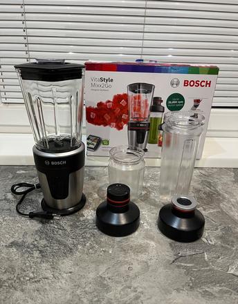 Bosch mmbm7g3m víta style mixx2go stolný mixér, bosch