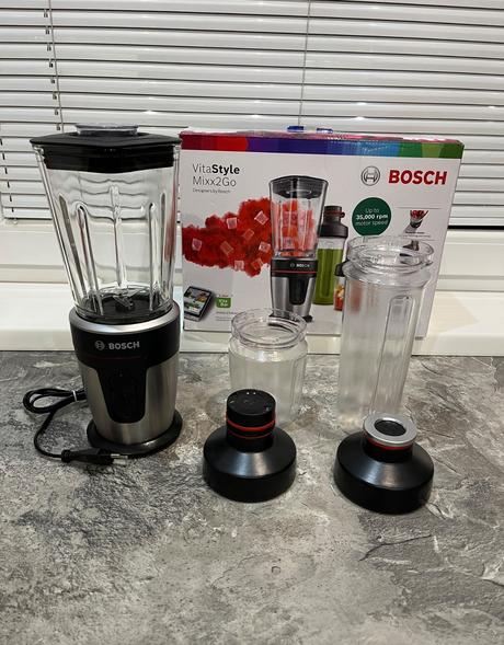 Bosch mmbm7g3m víta style mixx2go stolný mixér, bosch