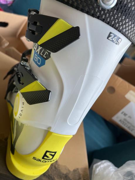 Lyžiarky salomon xmac lc80, veľkosť 24,5, salomon,38